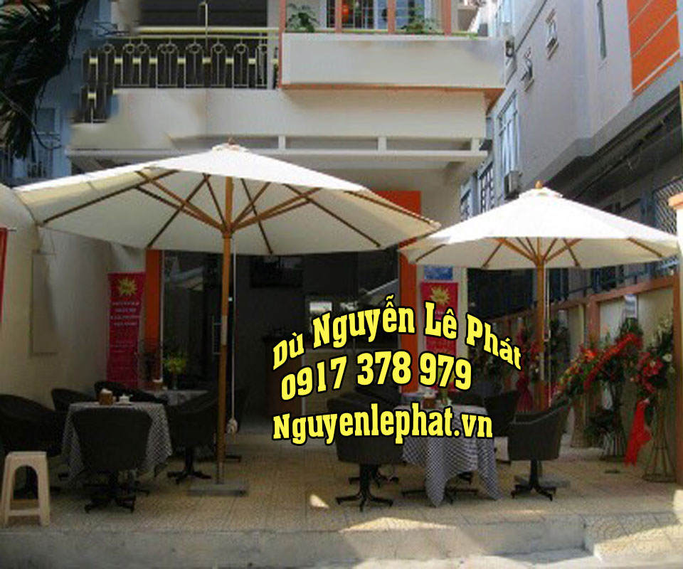 Mẫu Dù Che Nắng Mưa Quán Cafe