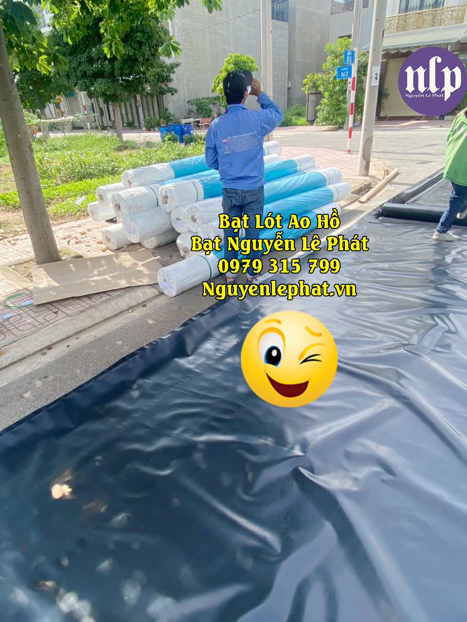 Bạt lót hồ HDPE