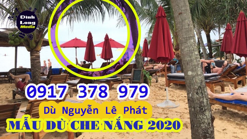 Bán Dù Che Nắng Lệch Tâm Quán Cafe, Dù Che nắng Bán Hàng Ngoài Trời ở Vĩnh Long 