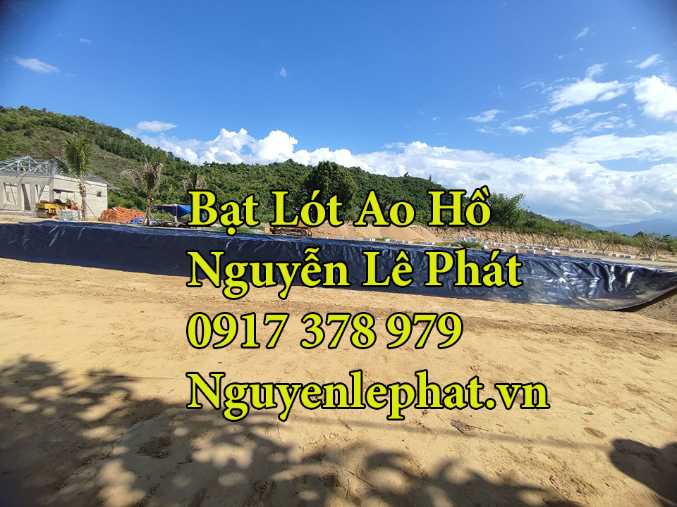 Bạt lót ao hồ chứa nước giá rẻ