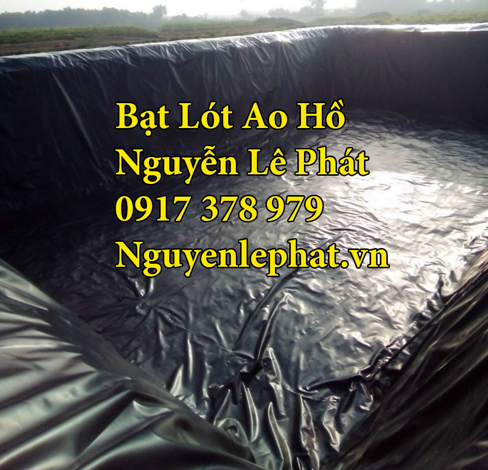 Bạt lót ao hồ chứa nước nuôi cá Nhơn Trạch