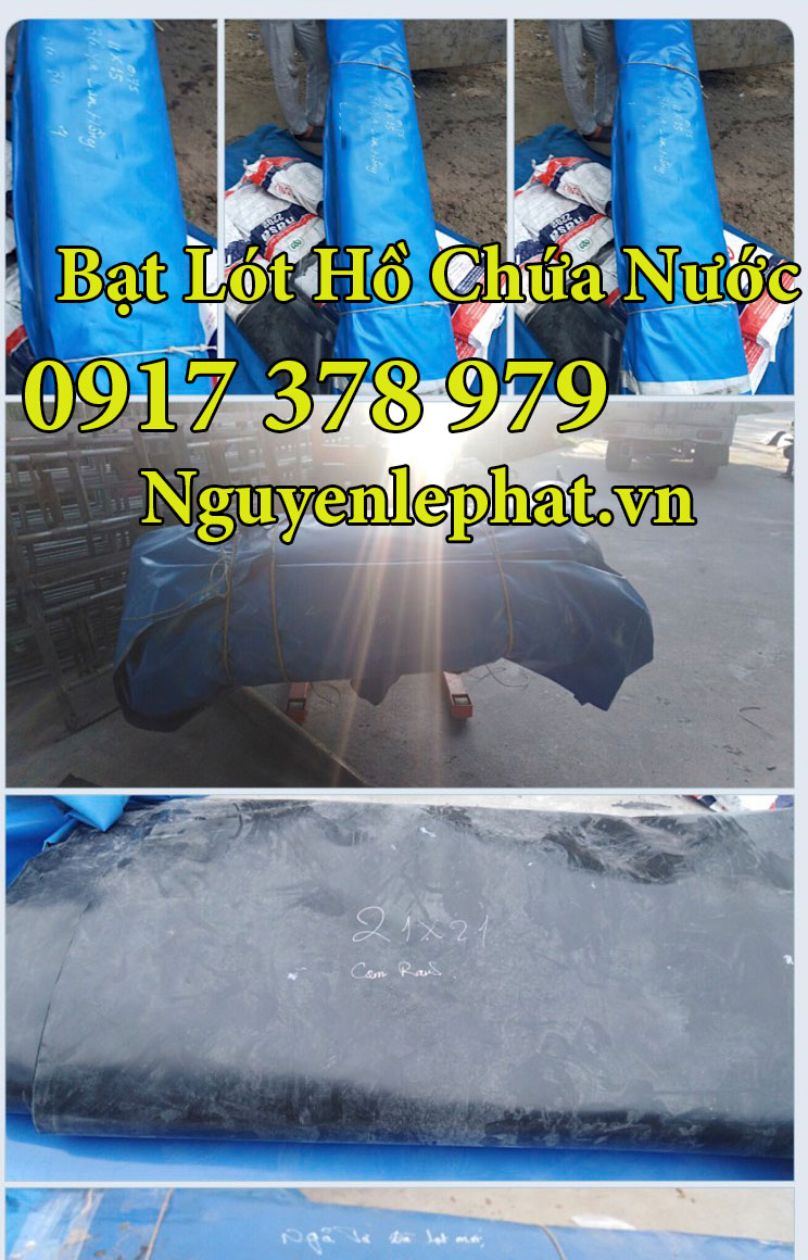 {MÀNG CHỐNG THẤM HDPE}Bạt Lót Hồ Chứa Nước Sông Hinh La Hai