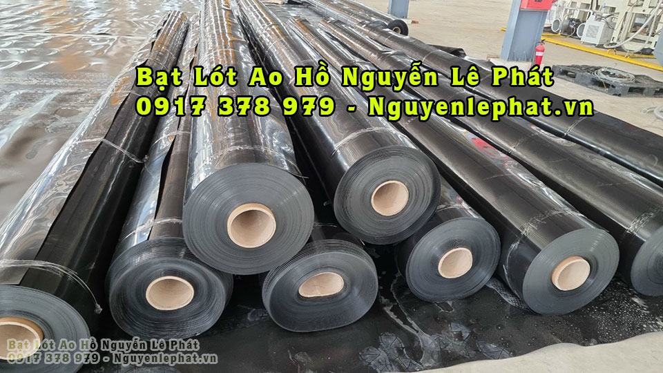 Bạt Nhựa HDPE Lót Ao Hồ Nước Nuôi Cá Ninh Thuận