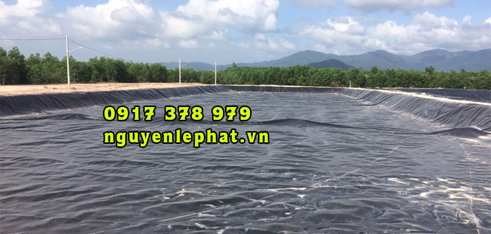 Bạt nhựa HDPE lót ao hồ chứa nước tại GIa Lai