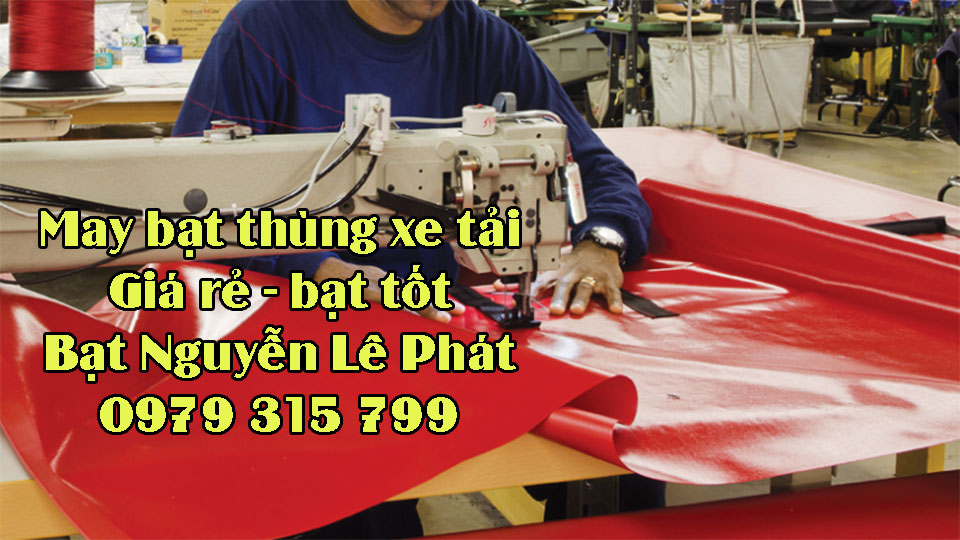 May bạt xe tải