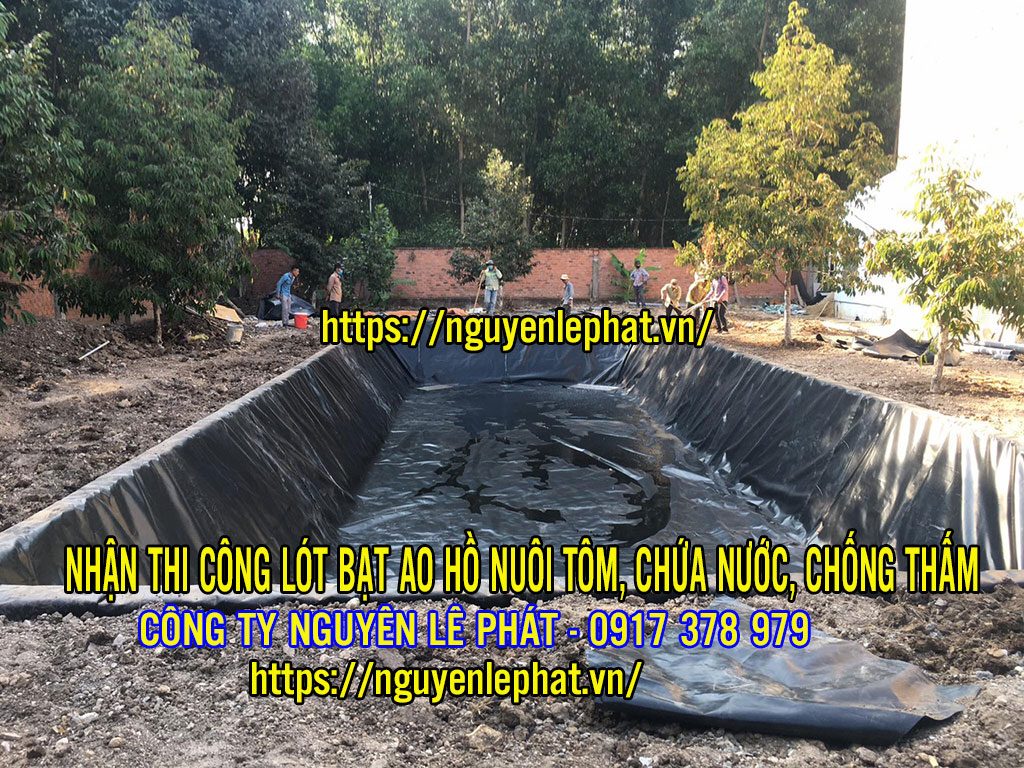 Sản Xuất Và Cung Cấp Bạt Lót Sàn Ao Hồ Nuôi Tôm Cá, Bảng Giá Bạt Phủ Lót Ao Hồ Nuôi Thủy Sản, Bạt HPDE