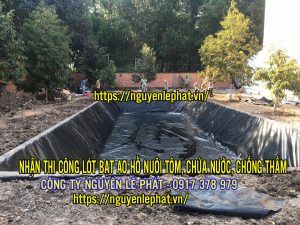 Sản Xuất Và Cung Cấp Bạt Lót Sàn Ao Hồ Nuôi Tôm Cá, Bảng Giá Bạt Phủ Lót Ao Hồ Nuôi Thủy Sản, Bạt HPDE
