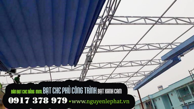 Thi Công Lắp Đặt Mái Hiên Di Động, Mái Xếp Lượn Sóng ở Hà Nội