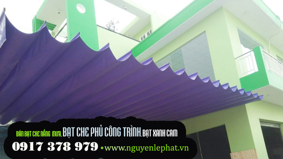 Thi Công Lắp Đặt Mái Hiên Di Động, Mái Xếp Lượn Sóng ở Vũng Tàu