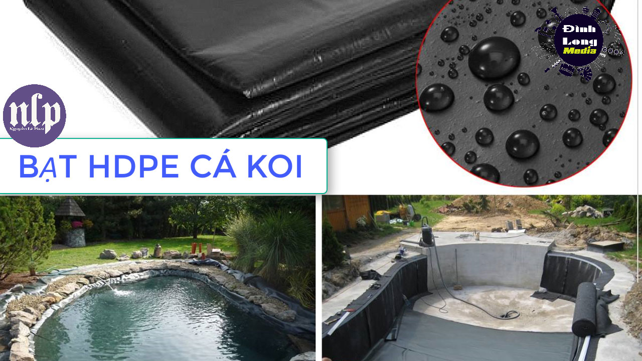 Bạt lót hồ cá KOI Bạt lót hồ cá KOI