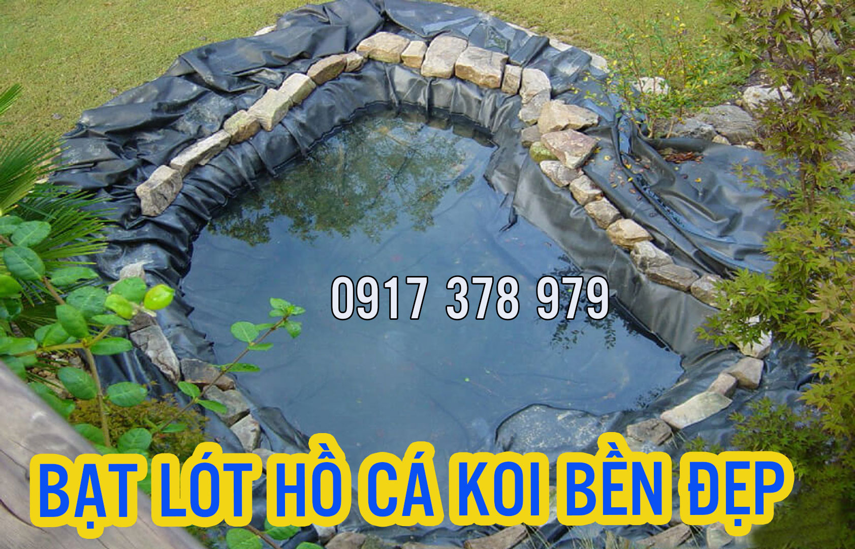 Bạt lót hồ cá KOI Bạt lót hồ cá KOI