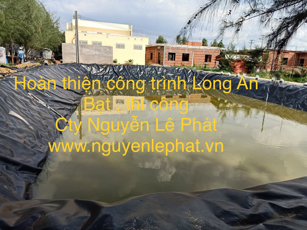 Bạt Lót Hồ Chứa Nước Nuôi Cá Nuôi Lươn Tại Quận 7 Nhà Bè TPHCM Cách Làm Hồ Chứa Nước Bằng Bạt Nhựa HDPE Chống Thấm