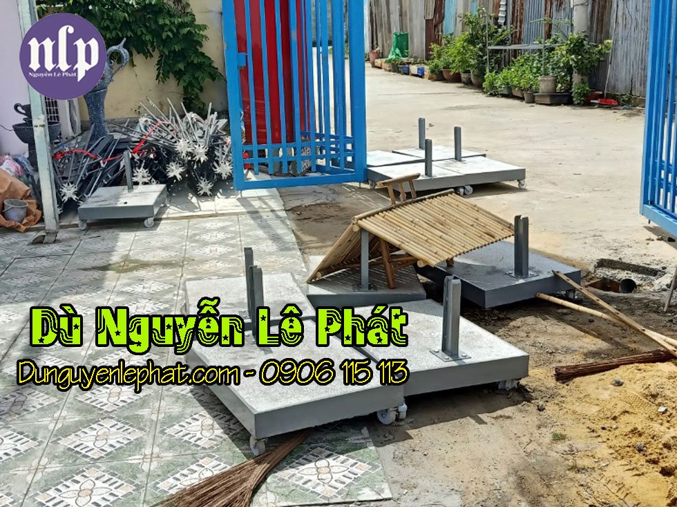 Mẫu Dù Che Nắng Quán Bán Cafe Rẻ Đẹp Mới 2021 - Dù Đứng Lệch Tâm Cà Phê