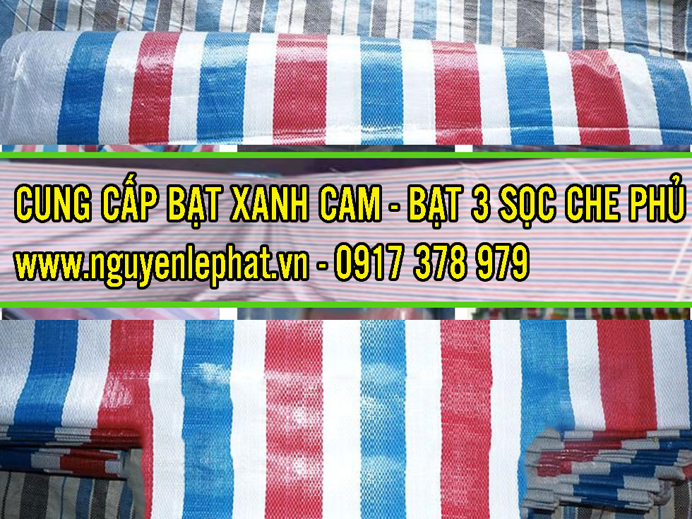 Bạt nhựa màu xanh cam hay còn gọi là bạt che nắng, che mưa, bạt che phủ.. Đây là loại bạt có 2 mặt với 2 màu xanh dương và màu