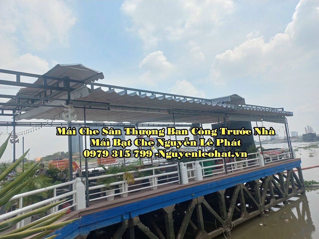 Thi Công Lắp Đặt Mái Hiên Di Động, Mái Xếp Lượn Sóng ở Hà Nội