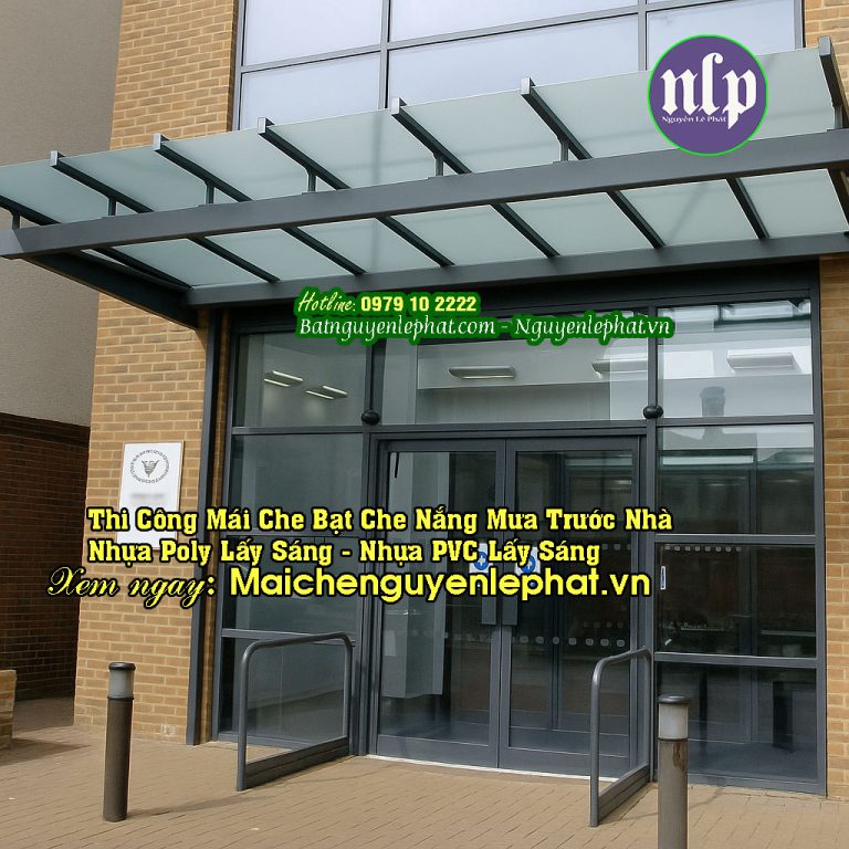 Thi Công Bạt Kéo Mái Che Nắng Mưa Ngoài Trời Tại Nhơn Trạch - Đồng Nai