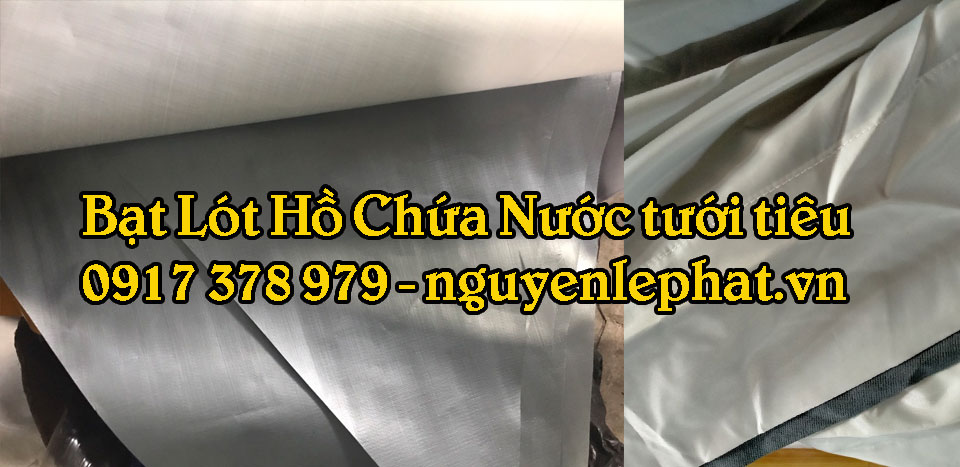 Bạt Nhựa Chống Thấm Hồ Nước HDPE, PE Bạt Lót Hồ Chứa Nước HDPE Giá Rẻ, Hầm Biogas lót bạt chứa nước trồng cây sầu riêng, thanh long