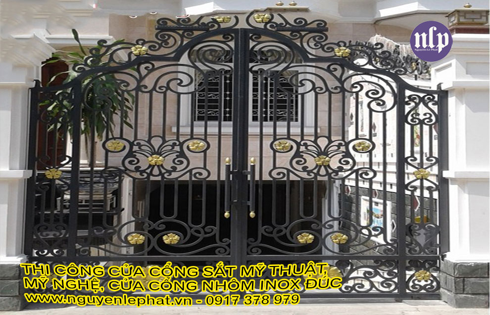 101+ mẫu cửa cổng sắt mỹ thuật đẹp cho biệt thự [BÁO GIÁ CỬA CỔNG SẮT ĐÚC MỸ NGHỆ ĐẸP