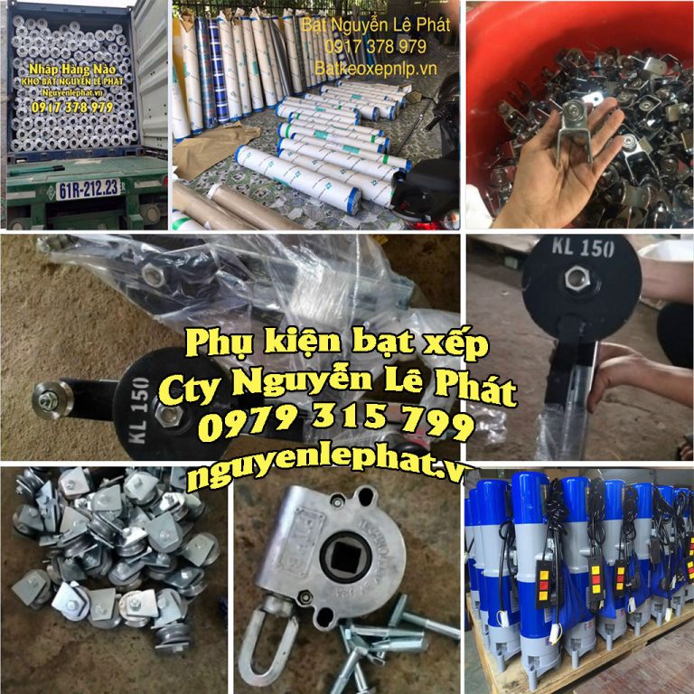 Cung cấp linh phụ kiện vật tư mái hiên mái xếp bạt che