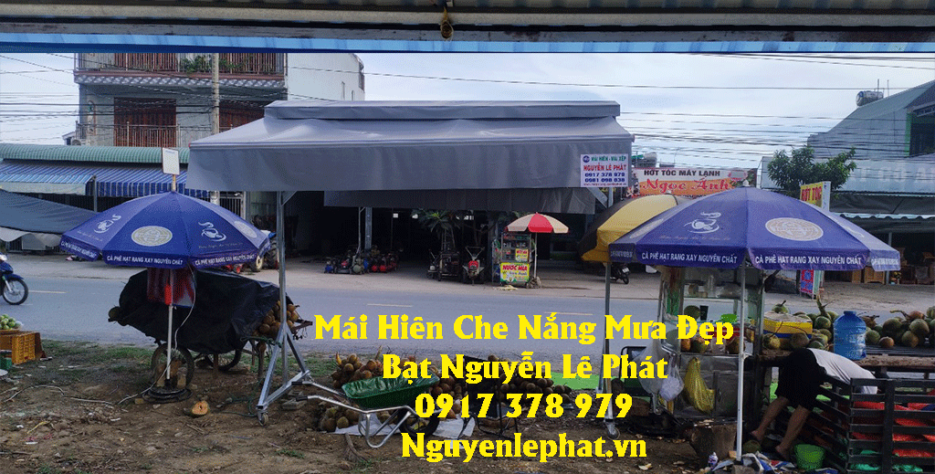 Bảng Giá Mái Hiên Chữ A Có Bánh Xe Đẩy Mới