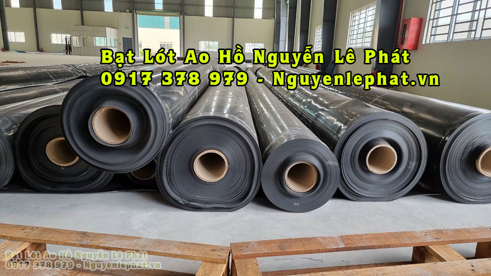 Bạt Nhựa HDPE Lót hồ nuôi tốm