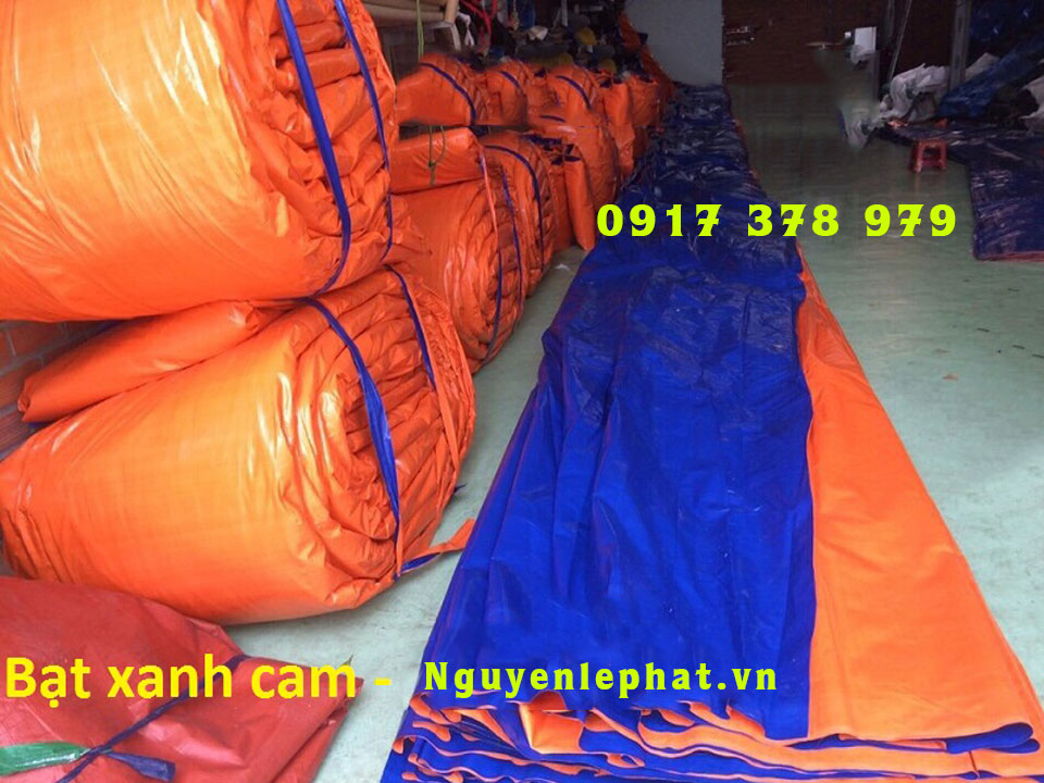 Bạt Nhựa Xanh Cam Khổ 2m , 3m , 4m , 6m, 8m, 10m Bạt Nhựa Xanh Cam Khổ 2m , 3m , 4m , 6m, 8m, 10m