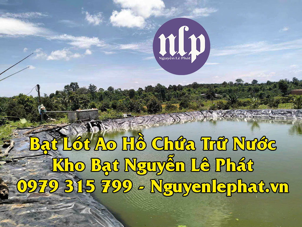 Bạt lót hồ nuôi tôm Ninh Thuận