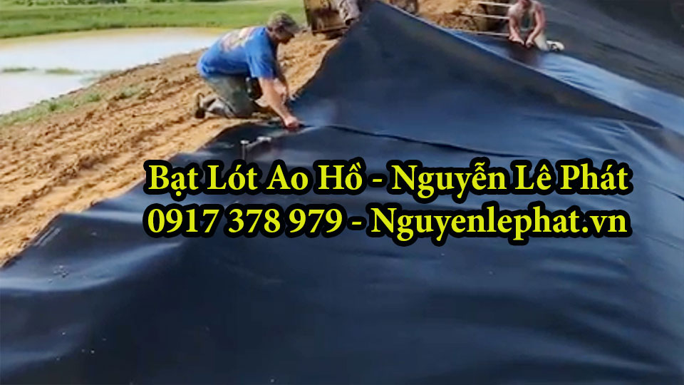 Thi công lót bạt ao hồ nuôi cá hầm trại heo biogas ở Xuân Lộc Thi công lót bạt ao hồ nuôi cá hầm trại heo biogas ở Xuân Lộc