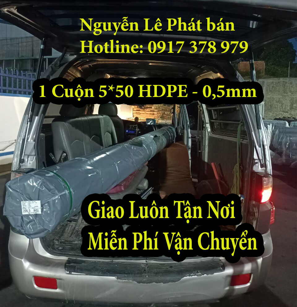 Xe chở bạt nhựa lót ao hồ nuôi tôm tận nơi Xe chở bạt nhựa lót ao hồ nuôi tôm tận nơi
