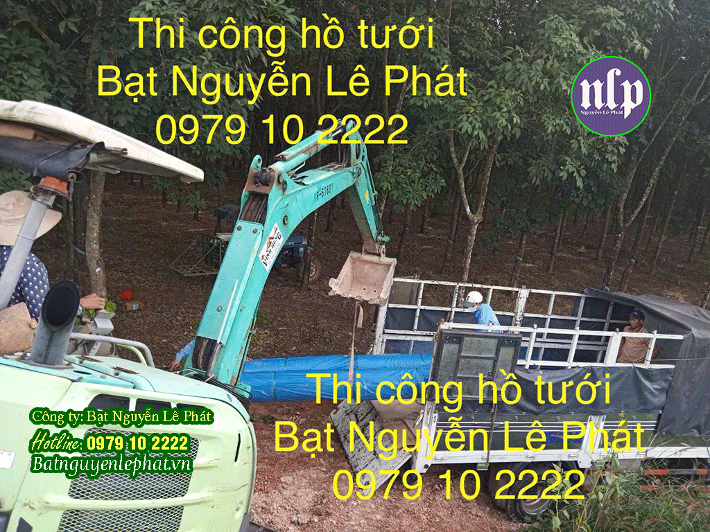 Thi Công Bạt Lót Ao Hồ HDPE Tại Hải Dương