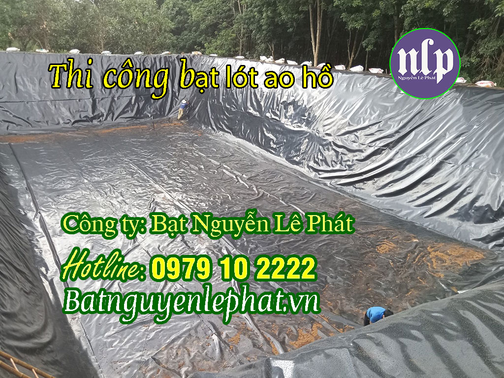 Bảng Báo Giá Bạt Lót Ao Hồ HDPE Tại Nhà Bè