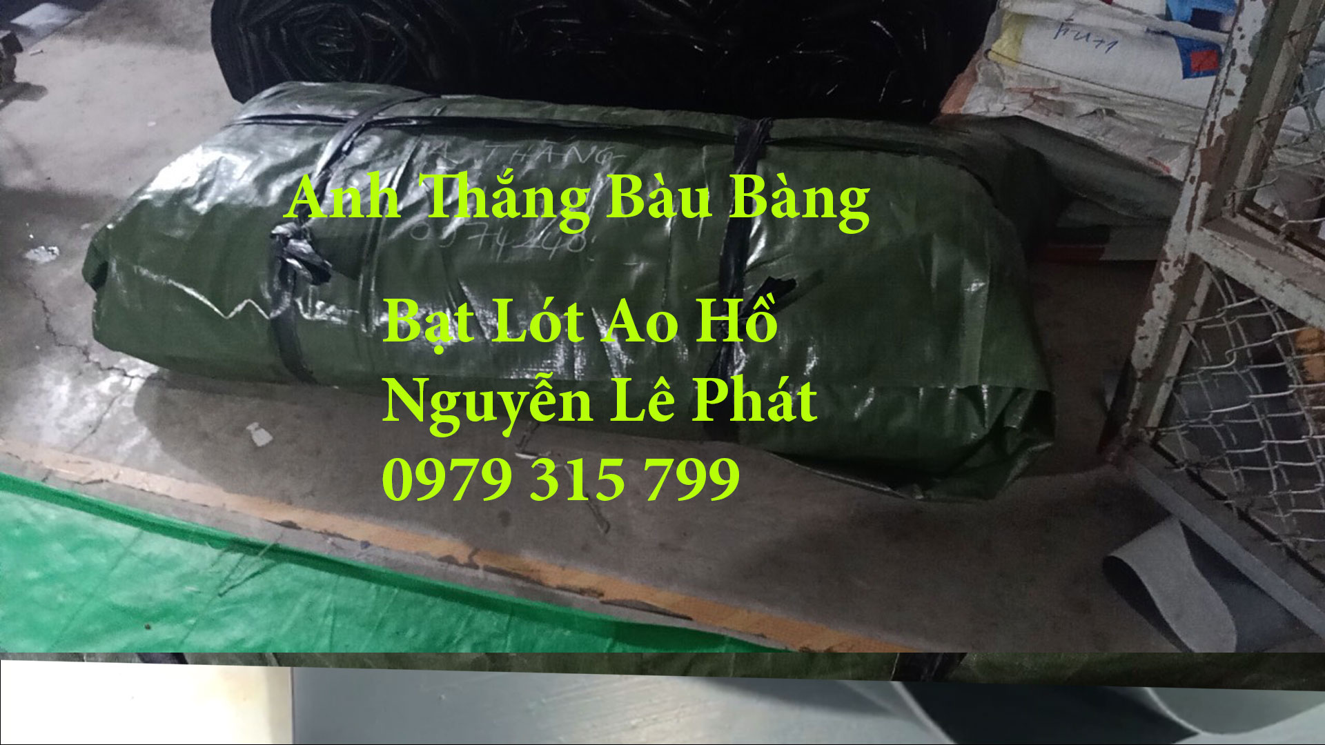 Bạt lót ao hồ chứa nước tưới cây Bàu Bàng Bạt lót ao hồ chứa nước tưới cây Bàu Bàng