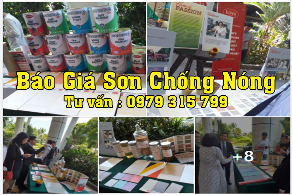 Báo Giá Sơn Chống Nóng, Sơn Phủ Tường Cách Nhiệt Giá Rẻ