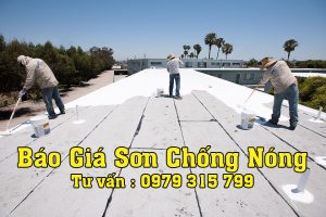 Báo Giá Sơn Chống Nóng, Sơn Phủ Tường Cách Nhiệt Giá Rẻ