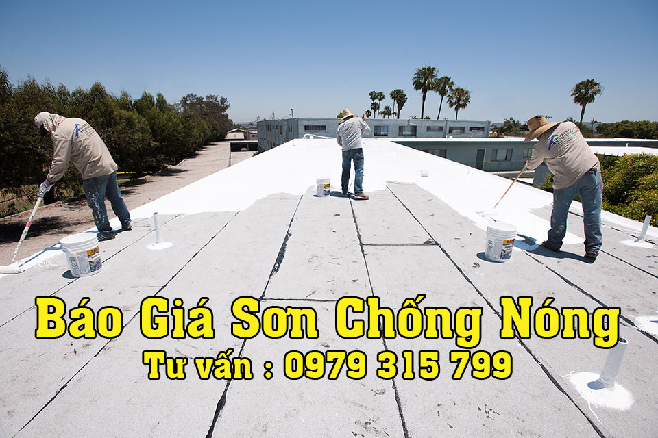 Báo Giá Sơn Chống Nóng, Sơn Phủ Tường Cách Nhiệt Giá Rẻ