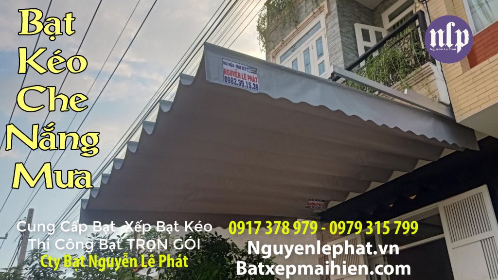 Lắp đặt mái hiên che nắng mưa tại Bình Tân giá re