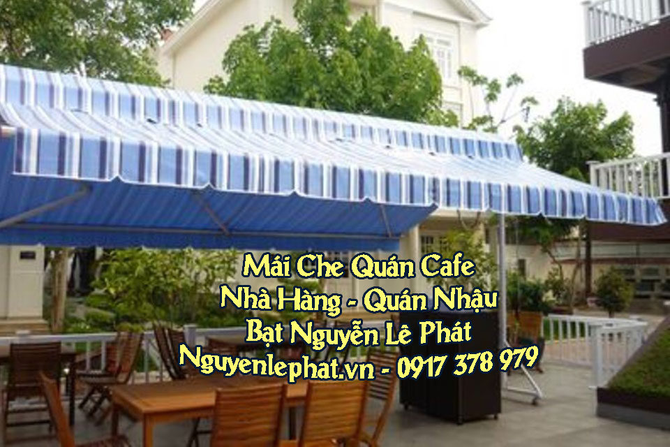 Mái che quán cafe sân vườn - tại TPHCM