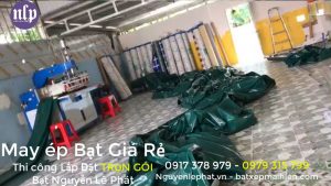 Báo Giá May Ép Bạt Mái Xếp Mái Hiên Che Di Động, May Bạt