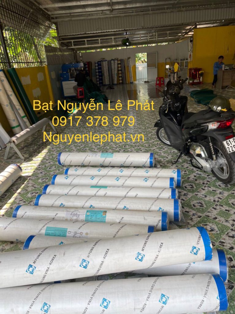 Báo giá may ép bạt mái xếp di động giá rẻ