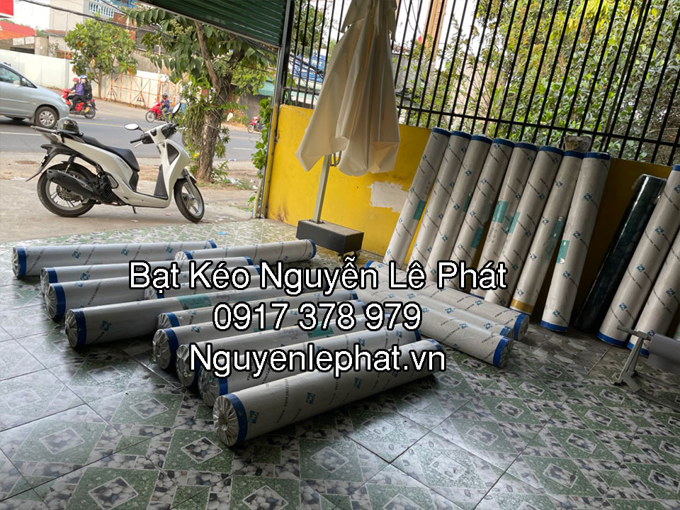 Bảng báo giá may bạt mái xếp di động, bạt kéo thả che nắng mưa ngoài trời tại Bình Phước