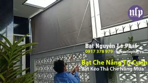 Lắp Đặt Mái Xếp Bạt Kéo Tây Ninh, Báo Giá Bạt Kéo Thả Tự Cuốn Che Nắng Tại Tây Ninh