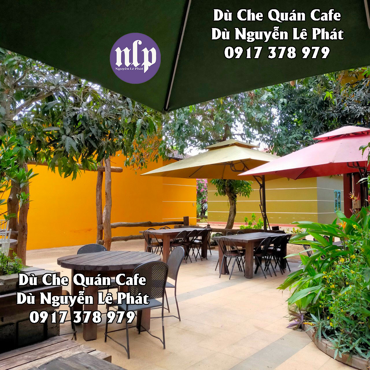 Dù Che Nắng Quán Cafe Tây Ninh