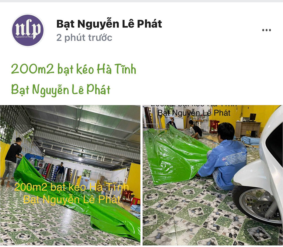 May bạt xe tải Biên Hòa Đồng Nai