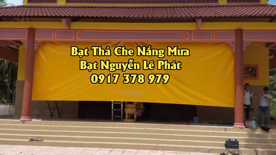 Báo Giá Bạt Che Nắng Tự Cuốn