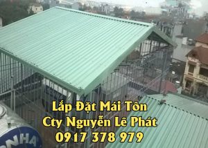 Lợp mái tôn che nắng mưa