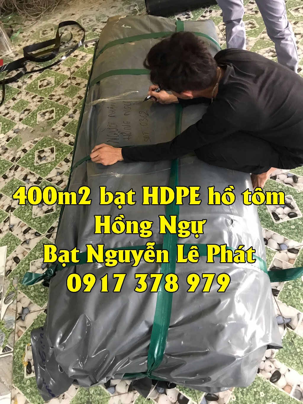 Bạt lót ao hồ chứa nước Cẩm Mỹ