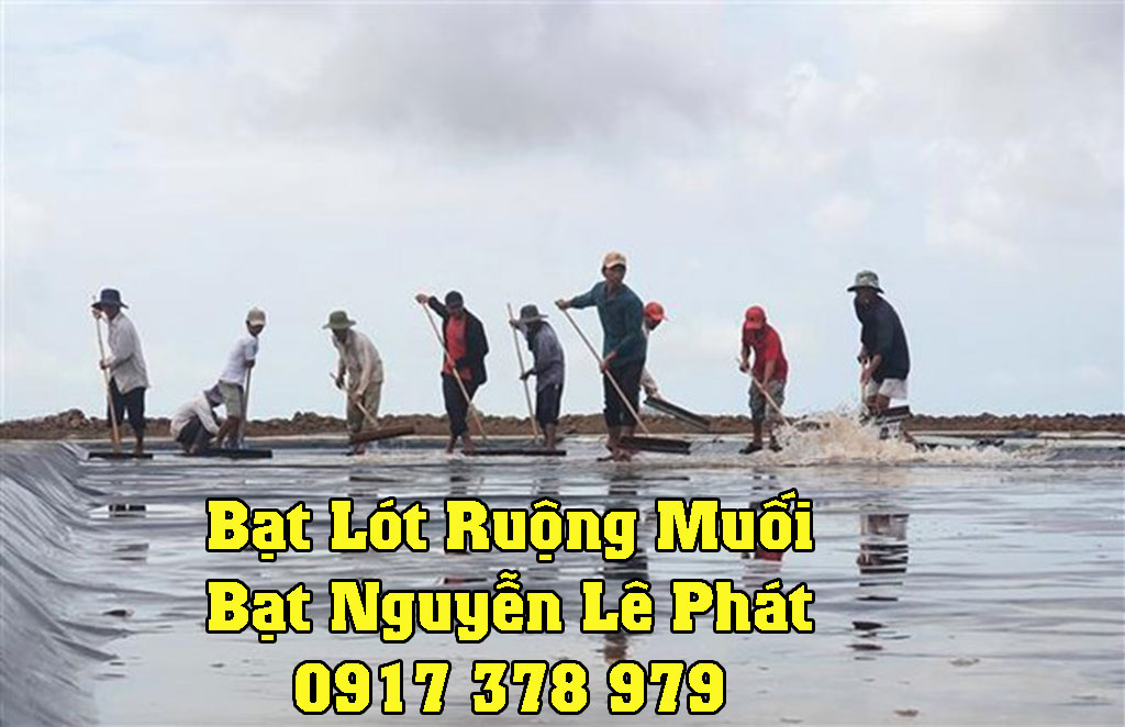 Báo giá bán bạt lót ruộng muối