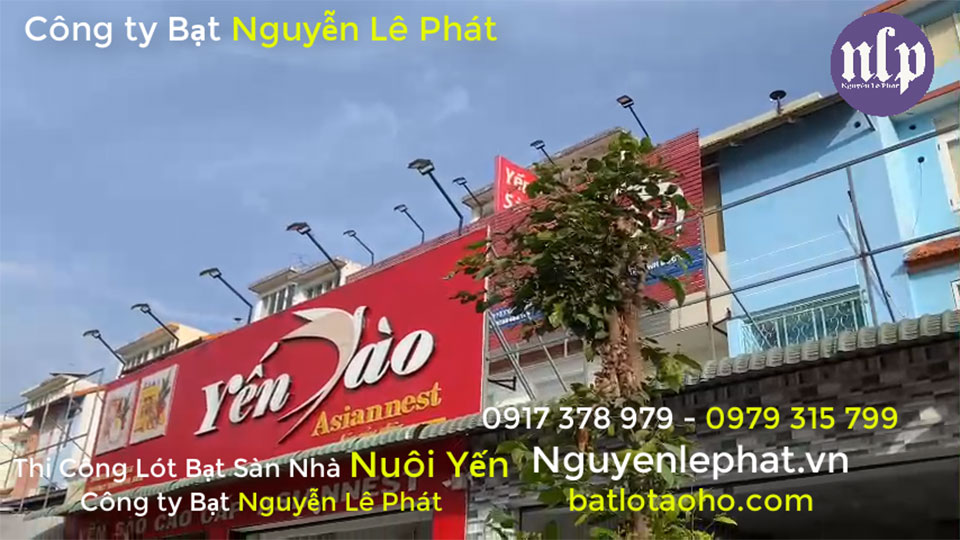 Bạt chống thấm nhà yến