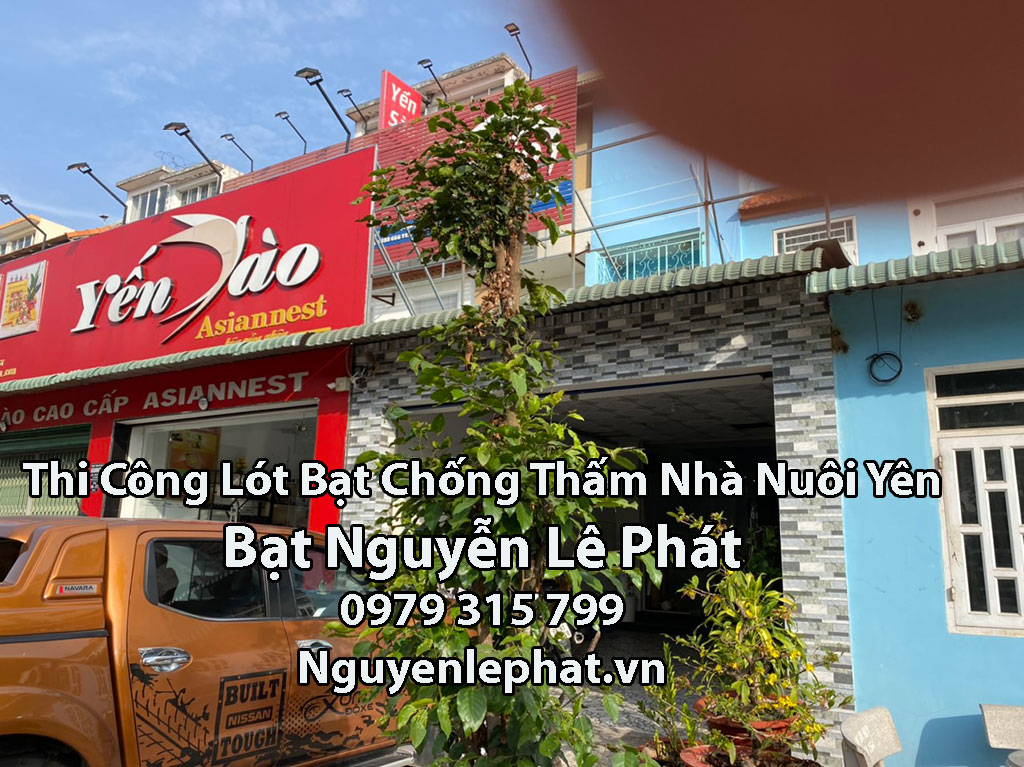 Bạt chống thấm nhà yến