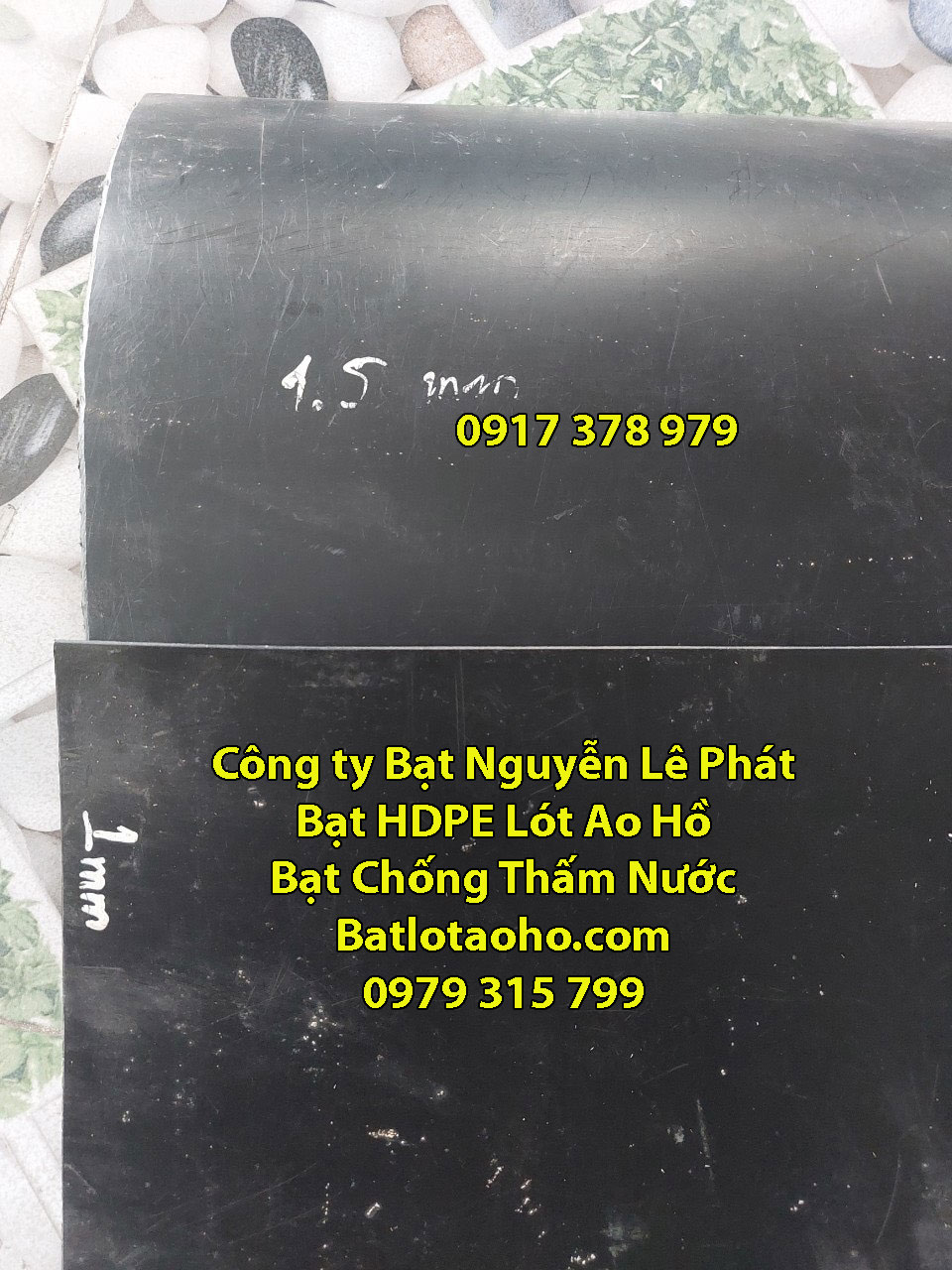 Giá bạt nhựa HDPE 1mm 1.5mm